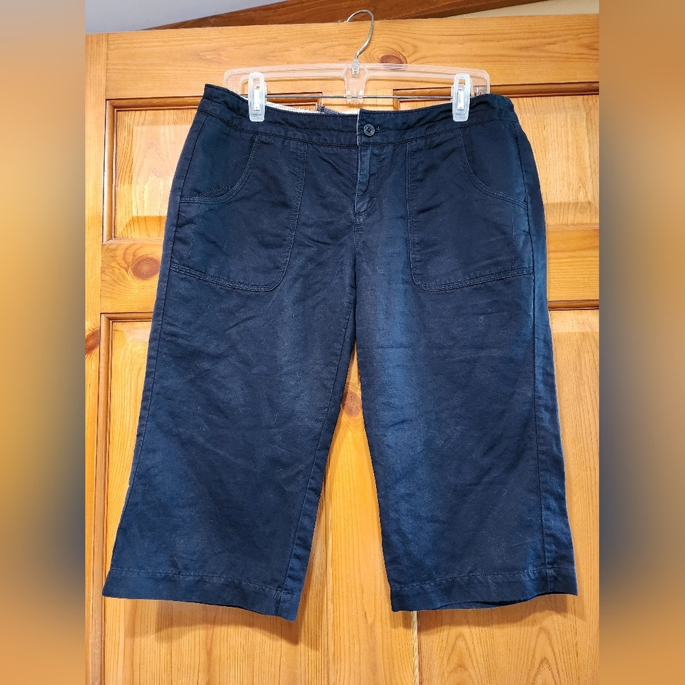 The North Face Ladies Hiking Capris, Black, Size 10 - Picture 1 of 8